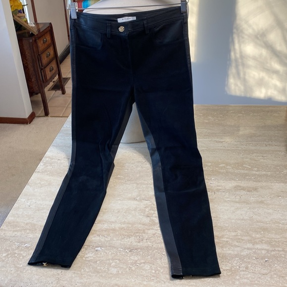 Authentic Givenchy Genuine Leather & Suede pants, Excellent Condition. - Picture 2 of 13